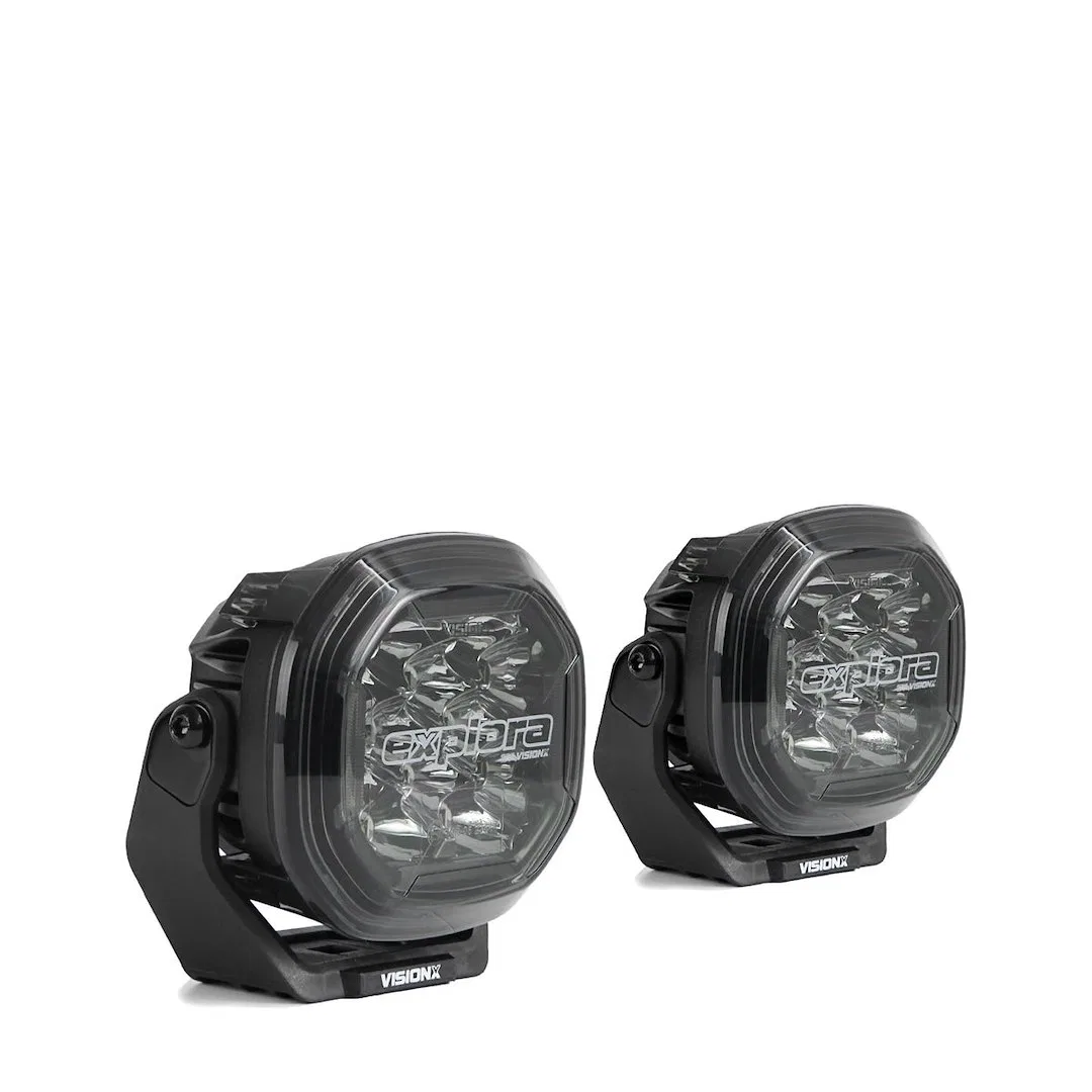 EX-DL12SKIT – VISION X Driving/ Fog Light, LED Dual-Color DRL CREE XTE LED 5 Watt Bulb Round 90 Watt At 7.5 Amp Draw ...